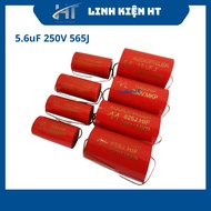 Audiophiler capacitor 5.6uF 250V 565J red