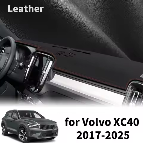 for Volvo XC40 2017 2018-2025 EV High Quality Dashboard Cover Dashmat Sunshade Anti‑UV Protector Das