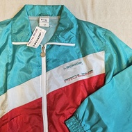 90s Vintage DUNLOP Sport Jacket 復古瑩光綠白紅 90s年代製 香港品牌 外套
