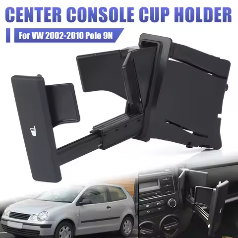 Car Center Console Cup Holder For VW Polo 9N 2002 2003 2004 2005 2006 2007 2008 2009 2010 Car Access