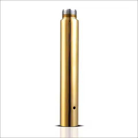 45mm Pole Extension Gold Dance Pole 125/250/500mm Pole Dancing Extension Tube to Connect Adjust Heig