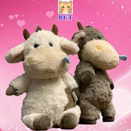 BCT Cute Simulated Cow Plush Toy with Very Smooth Fur, Stuffed Toys for Kids， Graduation Exchange Gi