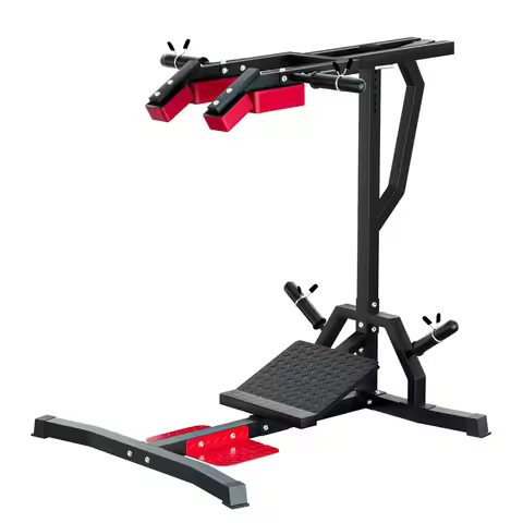 Leverage Squat Calf Raise Machine, Lower Body Training, Hack Squat Machine and Leg Press Machine, We