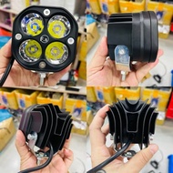 Pack Of 1 Piece 3 Inches Led Spotlight Fog Light 40W 2 Colors Flashing 5 Steps 12-24v