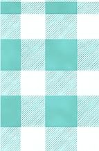 Cuaderno A5 Cuadros Vichy Verde Menta | Libreta de Puntos Dot Grid | Diseño Gingham Pastel: Colecció