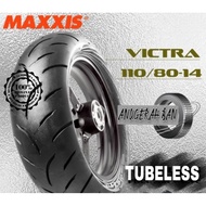 MAXXIS VICTRA S98ST 110/80 - 14 53 P Outer Tire - Tubeless ring 14 by Maxis