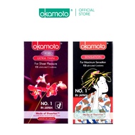 [Bundle of 2] Okamoto Orchid Ultra Thin 12s + Sensation 12s