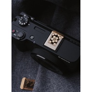 Photography Accessories Original Canon Brass Engraving Hot Shoe Cover Hot Shoe Accessories EOS R7 R8