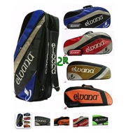 BADMINTON BAG - ELVANA 2 ZIPPER RACKET BAG / ELVANA 2R BAG