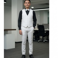 White men's formal vest vest for men