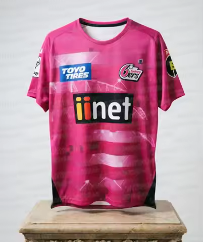 Australian Cricket BBL 2026 Home Sportswear Y2K Style Sports T-Shirt Universal Training Wear FamilyM