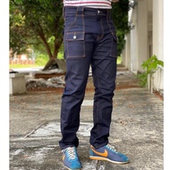 JEANS BUSH PANTS-SLIMFIT STRETCHABLE