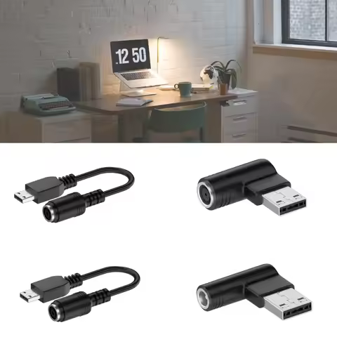 5.5x2.5mm/7.4x5.0mm/MSI USB Tip to MSI USB Tip Power Cable DC Power Jack USB Tip Charger Power Cable
