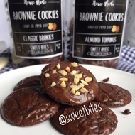 Sweetbites Almond Brownies Cookies/ Biskut Brownie Almond