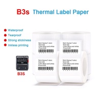 Niimbot B3S Thermal Label Paper Roll Jing Chen (Niimbot) for B3S Label Printer