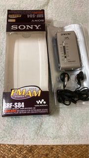 Sony SRF-S84 FM Stereo/AM radio walkman DSE exam 考試收音機