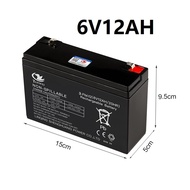 Rechargeable Battery 6V 4.5AH / 6V 7AH / 6V 12AH / Toy Car Battery
