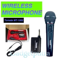 Microphone Wireless TOMATE MT-1002 - Mic Wireless dan Kabel -