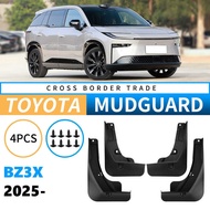 Suitable for Toyota BZ3X 2025 Foreign Trade Mudguard Car Front Rear Tire Mudguard Modification