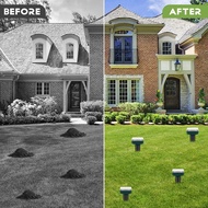 6 Pcs Solar Powered Snake Repellent for OutdoorsUltrasonic Snake RepellentSolar Snake Repellent for 