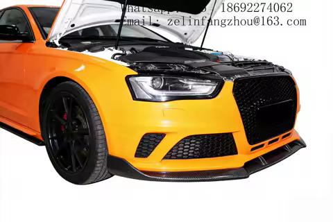 Real Car Data Development Dry Carbon Fiber Intake System For Audi A4 A5 B8 B8.5 EA888 1.8T 2.0T Inta