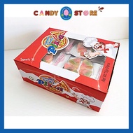Hepin Pizza Gummy Candy 24pcs suitable for kids fun birthday party goodies bag