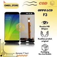 LCD G0LDEN CR0WN OPP0 F3 / TOUCHSCREEN OPP0 F3 / CPH 1609 ORIGINAL FULLSET COMPLETE...