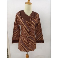 FASHION BATIK WORK BLOUSE _ 619CB251 ADA BIG SIZE (6B4F)