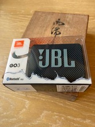 全新正品 Studio A購入 JBL GO3 藍芽喇叭 附保卡騎車 步道 爬山