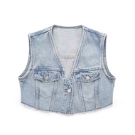 Denim Short Vest Po 4 weeks