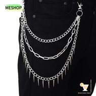 MESHOP Heavy Duty Waist Hook Harajuku Women Men Unisex Rock Emo Accessories Gothic Keychains