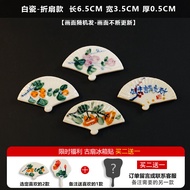 Đồ Trang Trí Gốm Sứ Mini Cầm Tay Vẽ Tay Mới Từ Jingdezhen Từ Tính Gắn Vào Tủ Lạnh Đồ Trang Trí Sáng