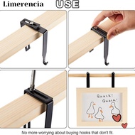 LIMERENCIA Partition Hanger, Universal Adjustable Cubicle Hangers, Stainless Steel Home Supplies Cub