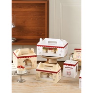 Single Grain Portable Cartoon Cupcake Packaging Box 2 Grain Muffin Cup 4/6 Grain Cupcake Packaging B