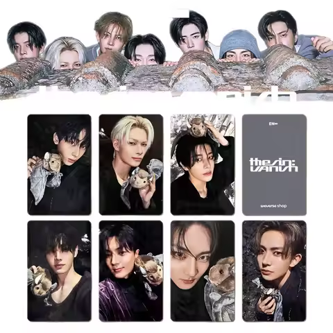 SKZ Enhypen The Sin Vanish Random Photocards Official Special Benefit Lomo Cards Group Merchandise F