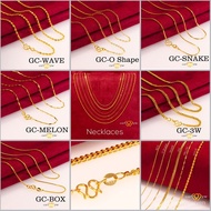 Post from KL-GN1/chain/necklace/gold plated necklace/gold chain/female chain/fashion