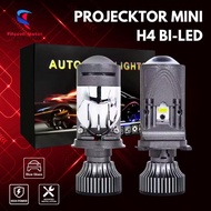 H4 LED Projector Lamp HYPERBOLOID Biled car V9 projector Mini Lens