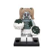 LEGO CMF SERIES 14 ZOMBIE CHEERLEADER Halloween costume monster 71010 31167 haunted mansion