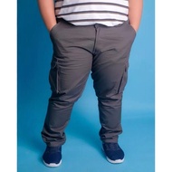 Big Size Men's Jumbo Long Cargo Pants Men's Big Clana Gunung Cargo Pants