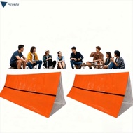 HCYEOU 2 Pcs Emergency  Shelter, PE with Aluminum Coating Ultralight Emergency  Shelter Tent, Durabl