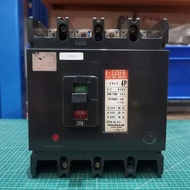MCCB HITACHI F-225FB Fuse Free Breaker 225A 4 Pole