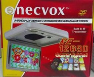 優立聲 汽車音響 NECVOX 12吋 吸頂螢幕