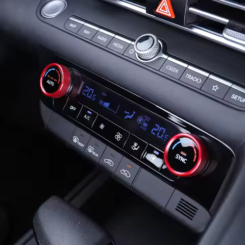 For Tuning Hyundai Elantra CN7 /CN7 N 2021-2025 RHD/LHD Aluminum Red Blue Black Interior Air Conditi