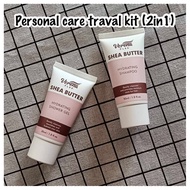 Verona Plus Shea Butter Hydrating Shampoo - [30ml Travel Size] Shampoo + Shower Gel