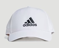 Adidas หมวกหมวกเบสบอลปักลายน้ำหนักเบา Adidas Lightweight Embroidered Baseball Cap GM6260 (White/Black) สินค้าลิขสิทธิ์แท้