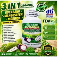 ORGANIC FOOD SUPPLEMENT SUPERHERBS PARM.ORGANICS -3 IN 1 - ANTI CANCER, ANTI DIABETES, ANTIHIGHBLOOD
