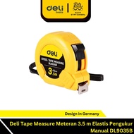 Deli Tape Measure Meter 3.5 m Elastic Manual Meter DL9035B