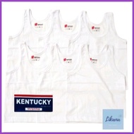 ▰ ❅ ◲ Sando Kentucky White Kids 100% Cotton