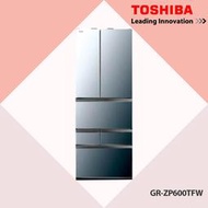 TOSHIBA東芝 601L 六門對開冰箱 GR-ZP600TFW  歡迎議價😊