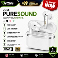 Dmes PureSound ANC Wireless Earphones 5.4 Bluetooth Earbuds | Active Noise Cancellation | Call ENC |